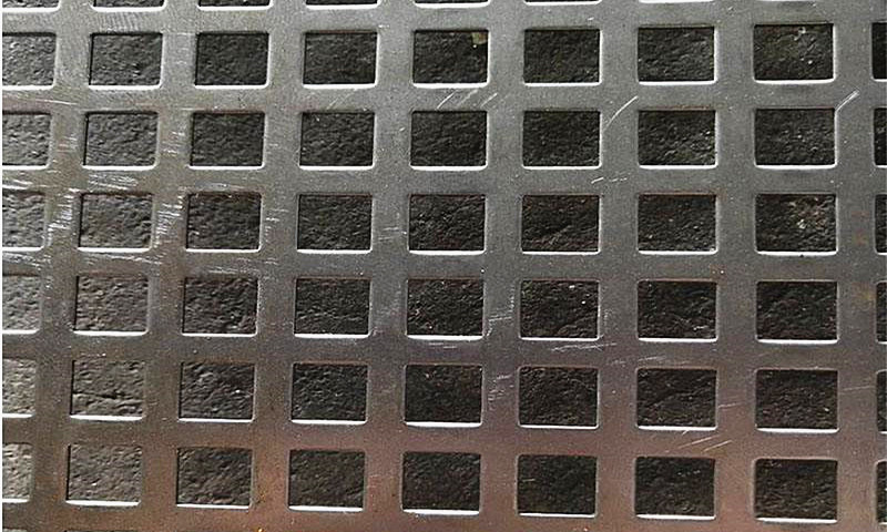 方孔鐵板沖孔網產品展示