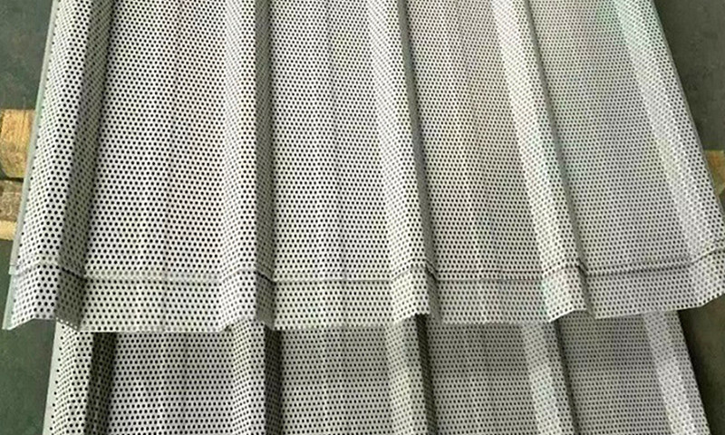 帶孔彩鋼板產品展示